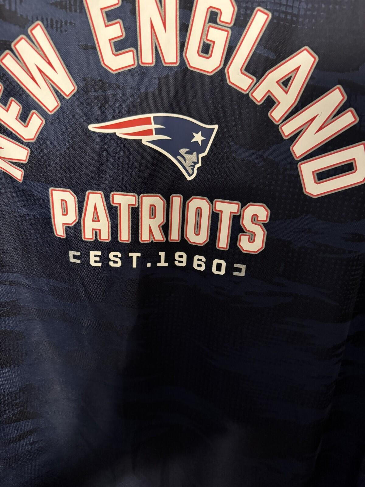 New England Patriots Fanatics S/S T-Shirt Men XL Blue NFL