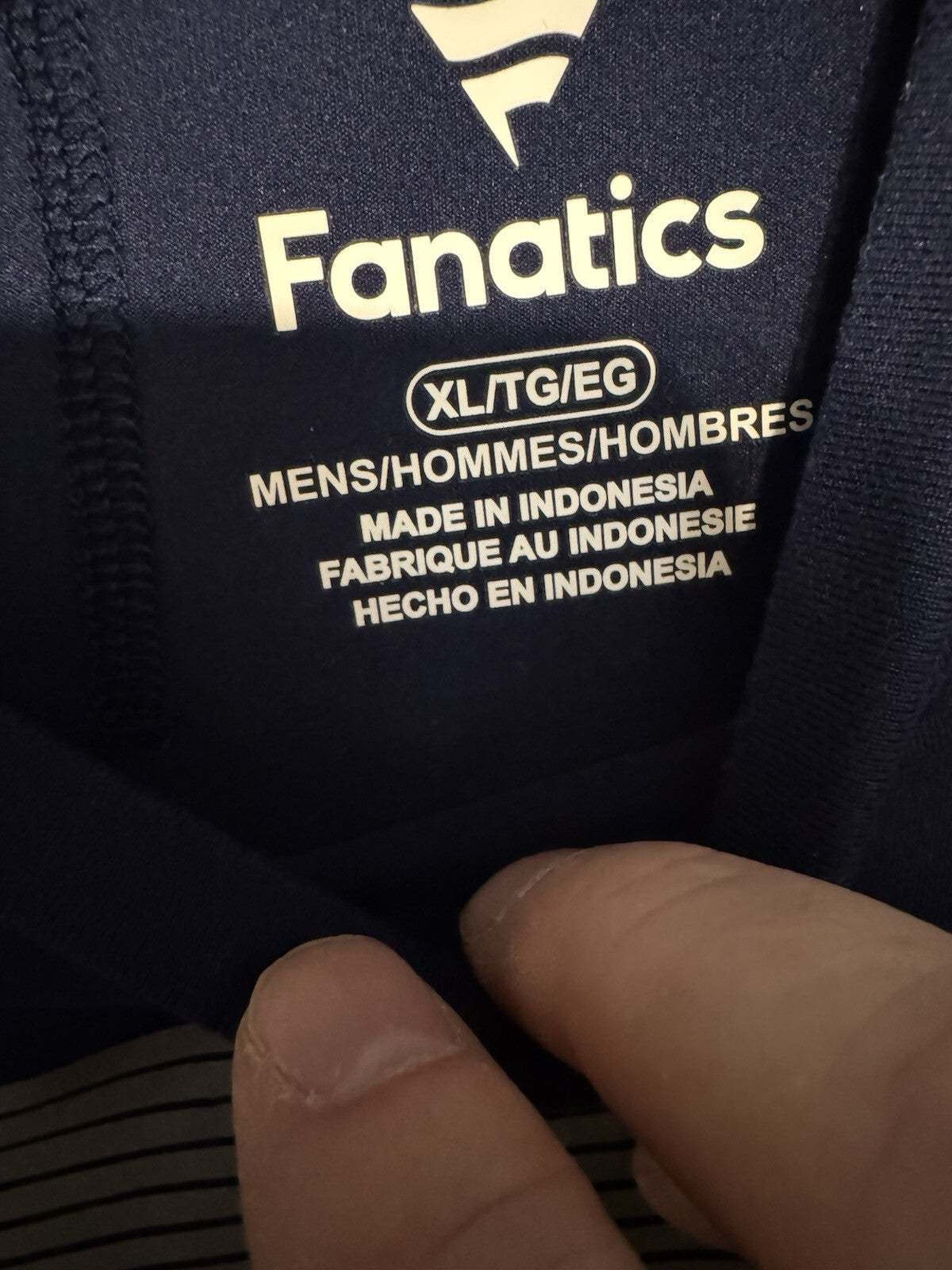 New England Patriots Fanatics S/S T Shirt Men Sz XL Blue