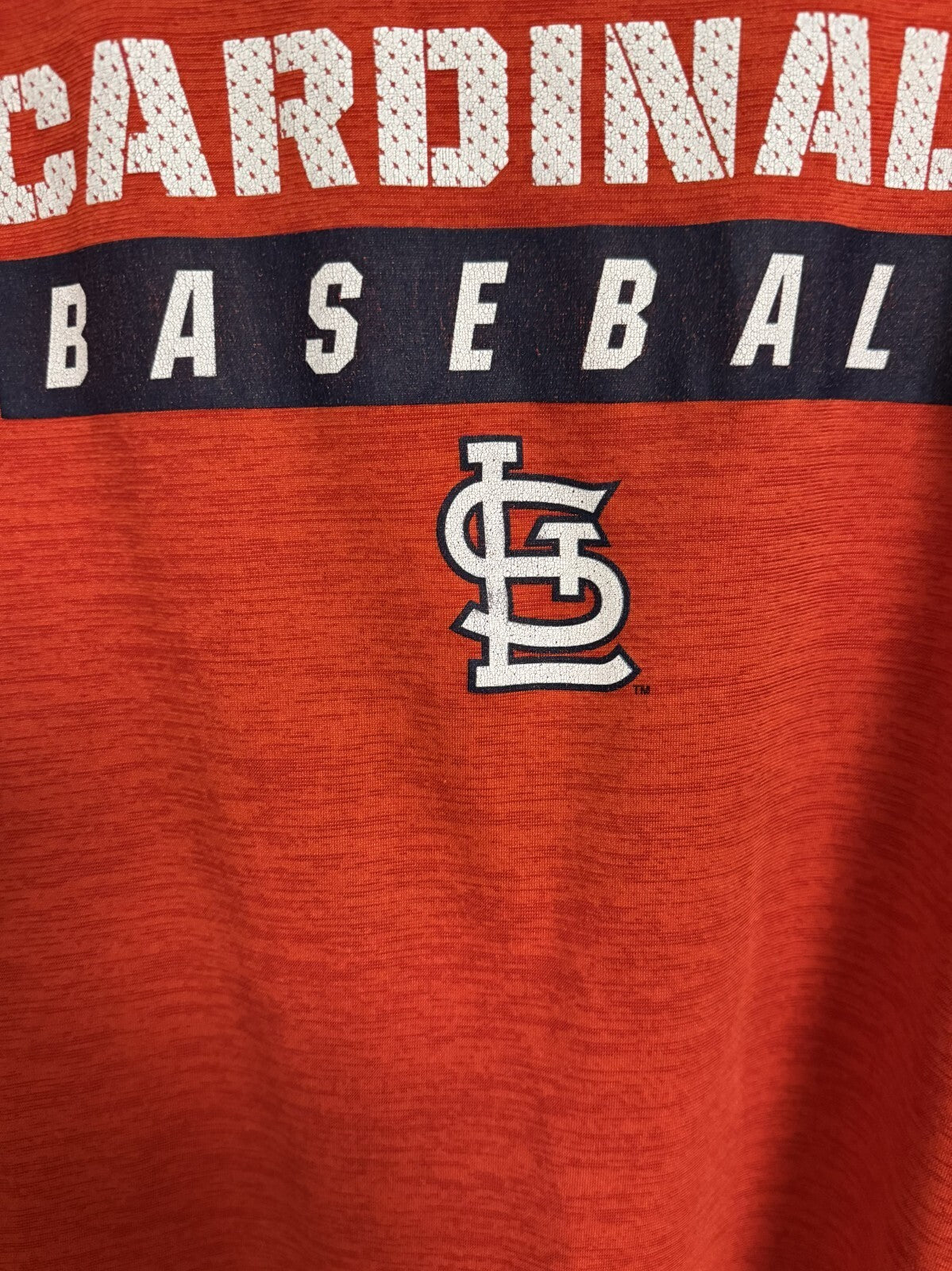 St. Louis Cardinals T-Shirt Men's Size L Red