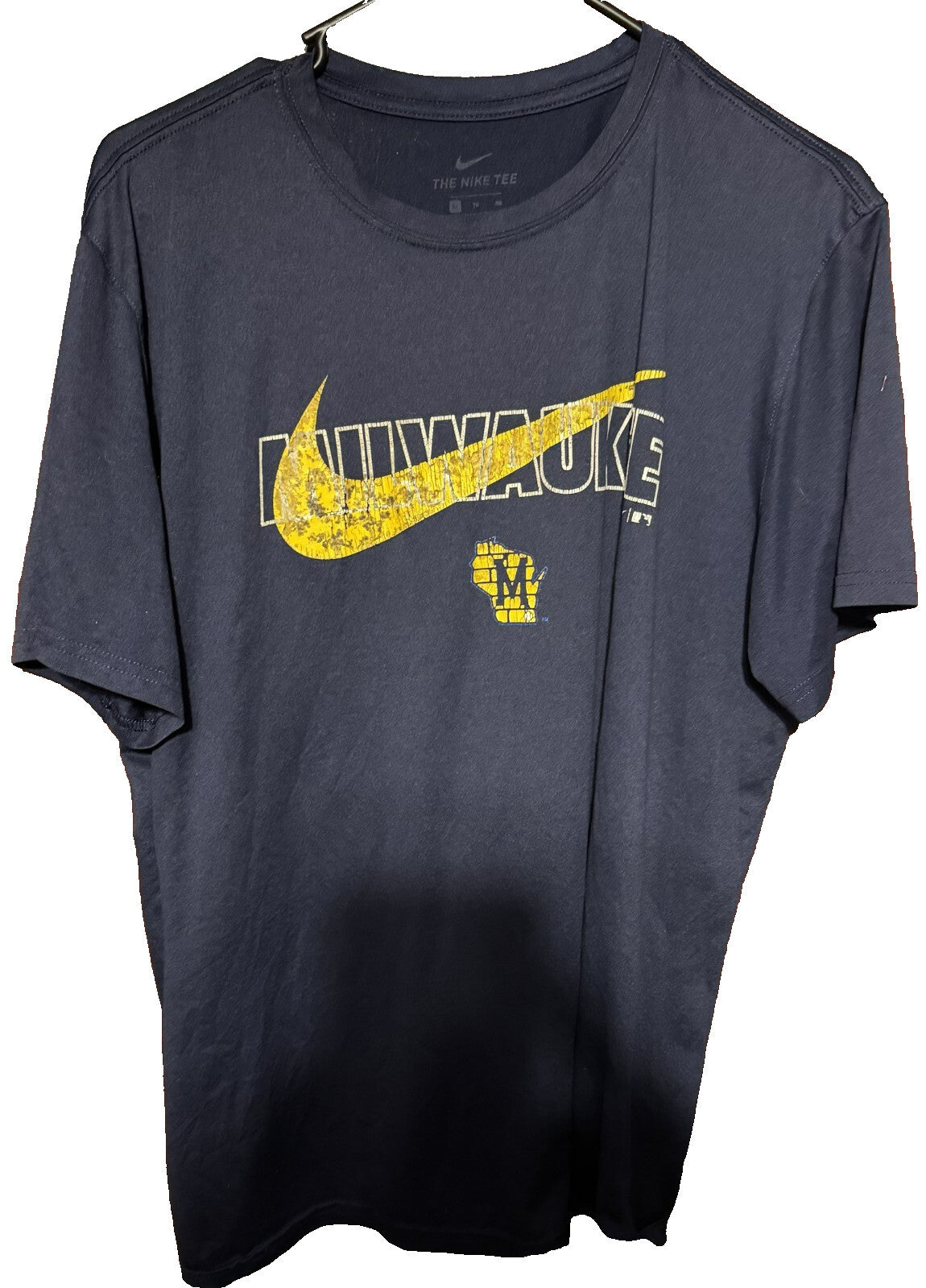 Milwaukee Brewers Vintage Nike Men's Size XL t-shirt Blue