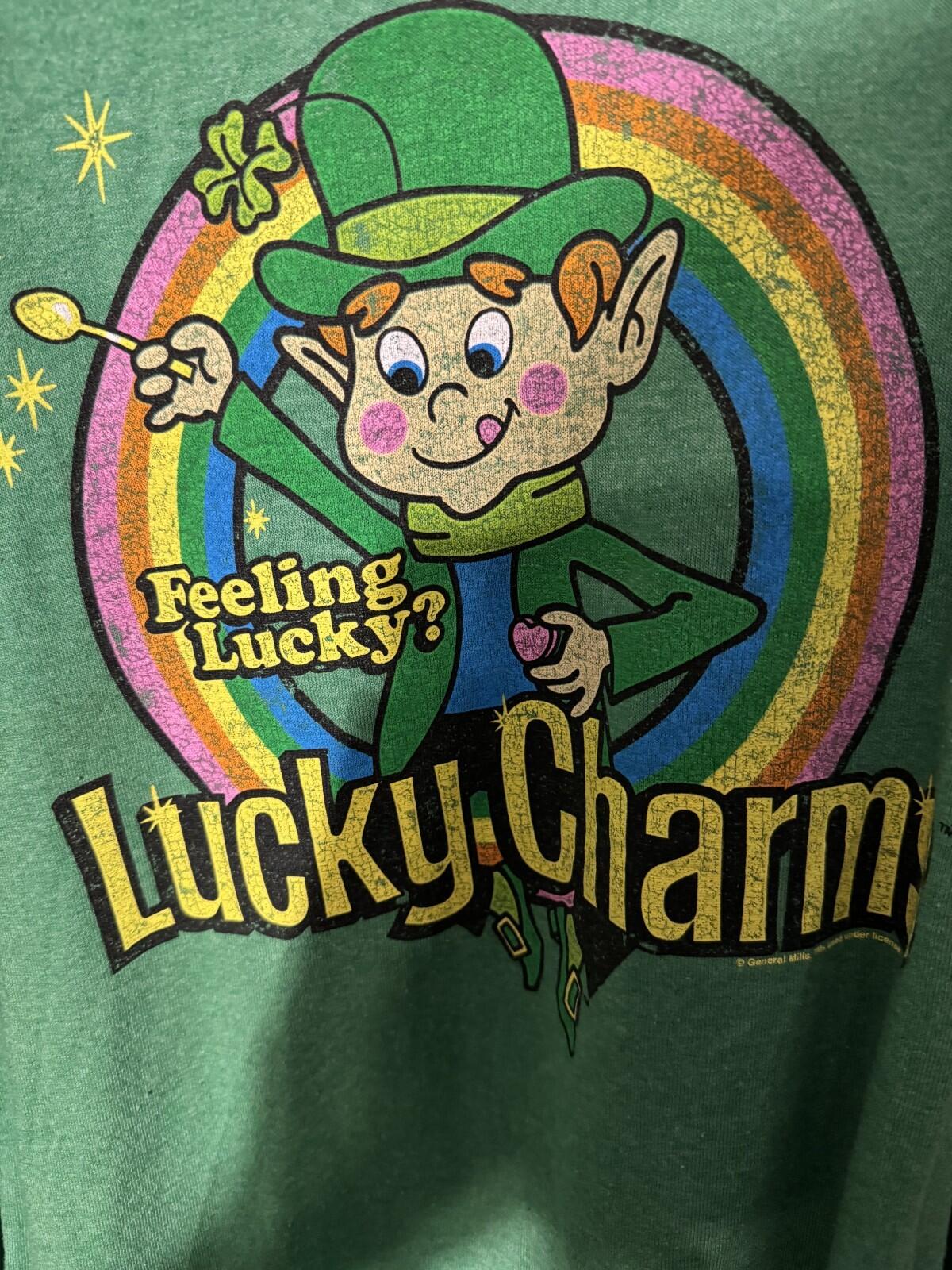 Lucky Charms T-Shirt Men's Sz L? Green