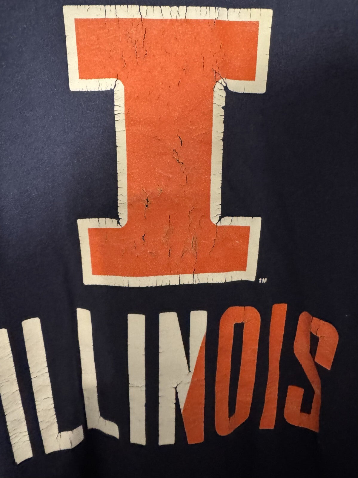 University of Illinois Nike T-Shirt Men's Size XL Blue