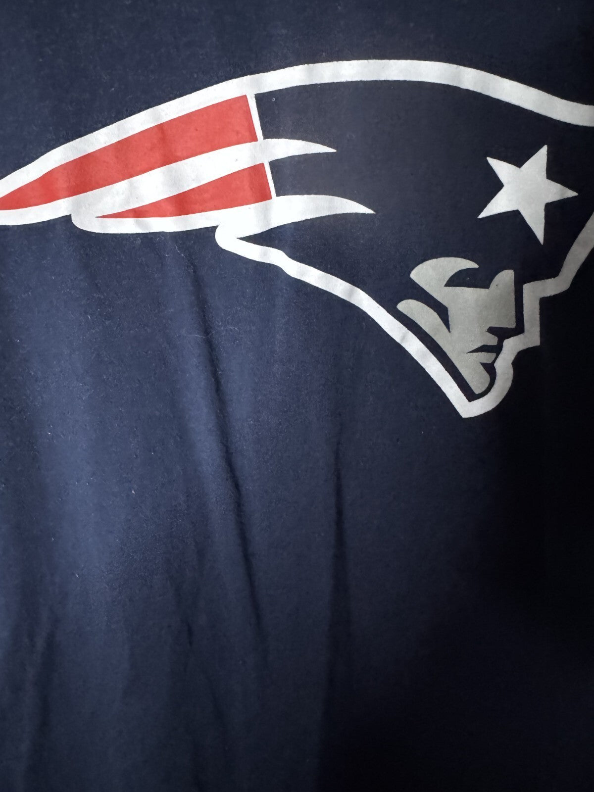 New England Patriots T-Shirt Men XL Blue T-Shirt