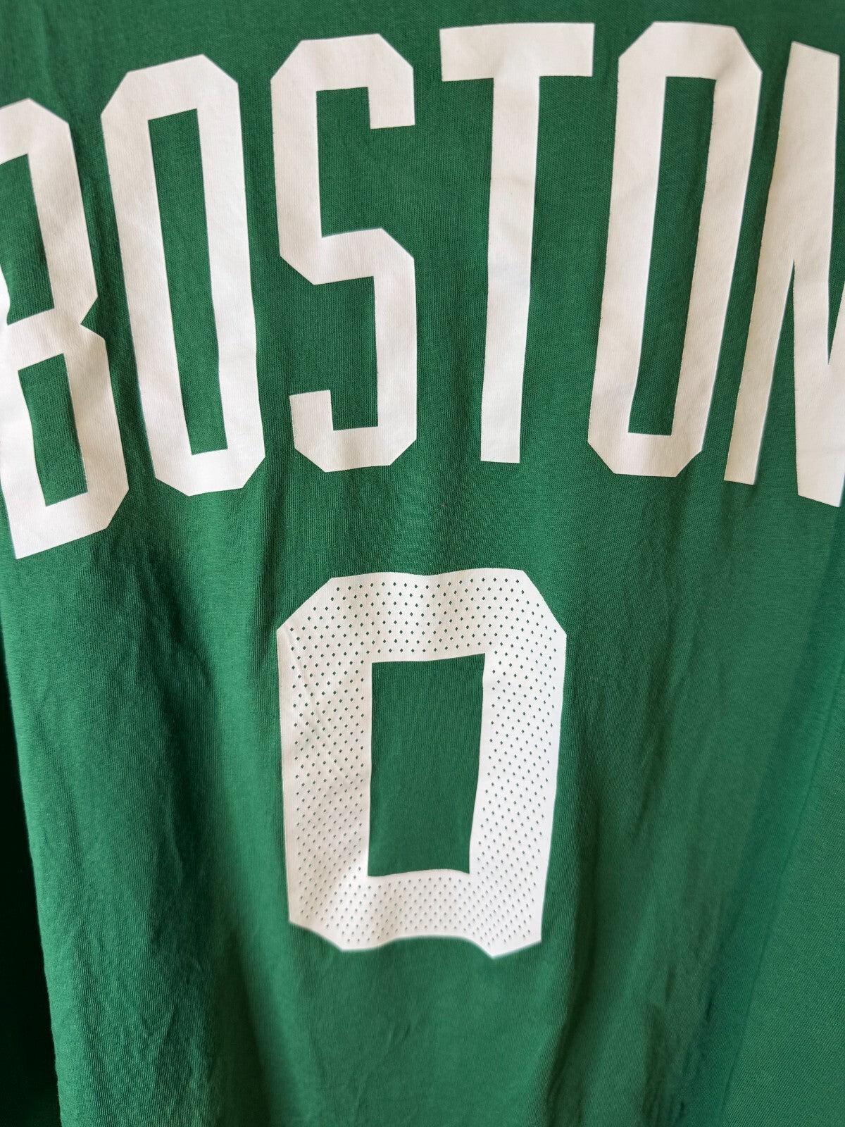 Boston Celtics Tatum #0 Nike T-Shirt Men Size XXL Green