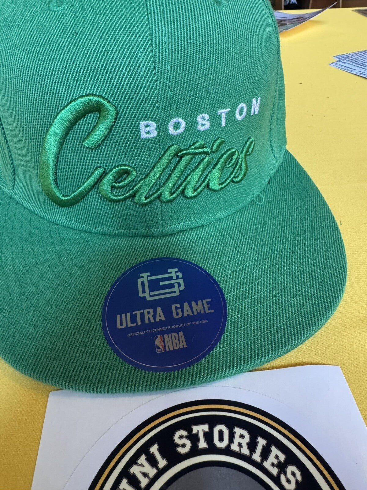 Boston Celtics Ultra Game Snapback hat Green NEW WITH TAGS