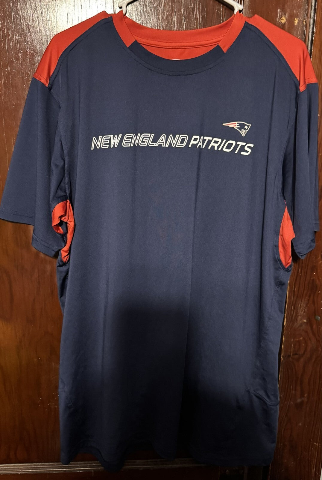 New England Patriots T-Shirt Men XL Blue T-Shirt