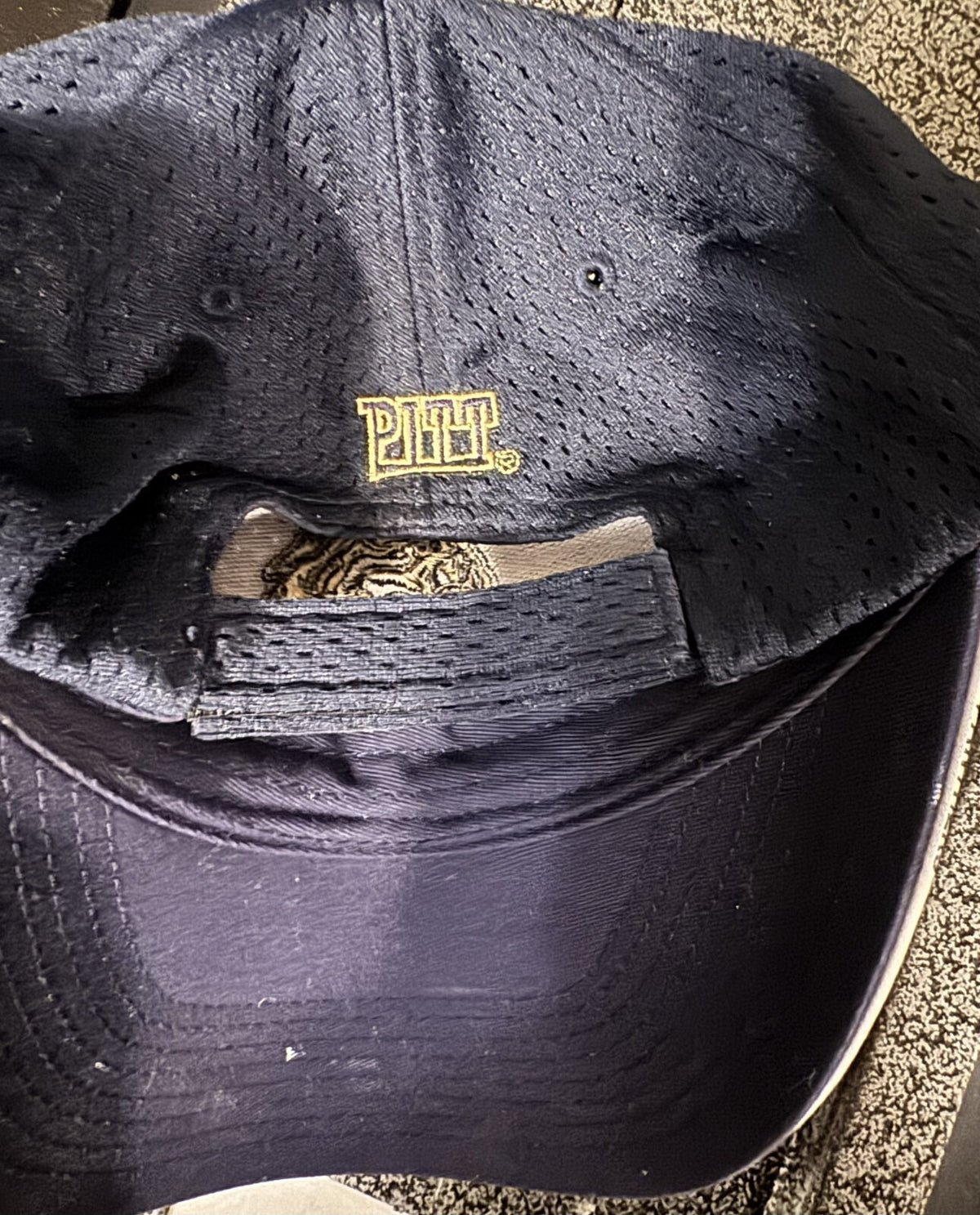 Pittsburgh Pitt Panthers Adidas Hat Adjustable OSFA Blue