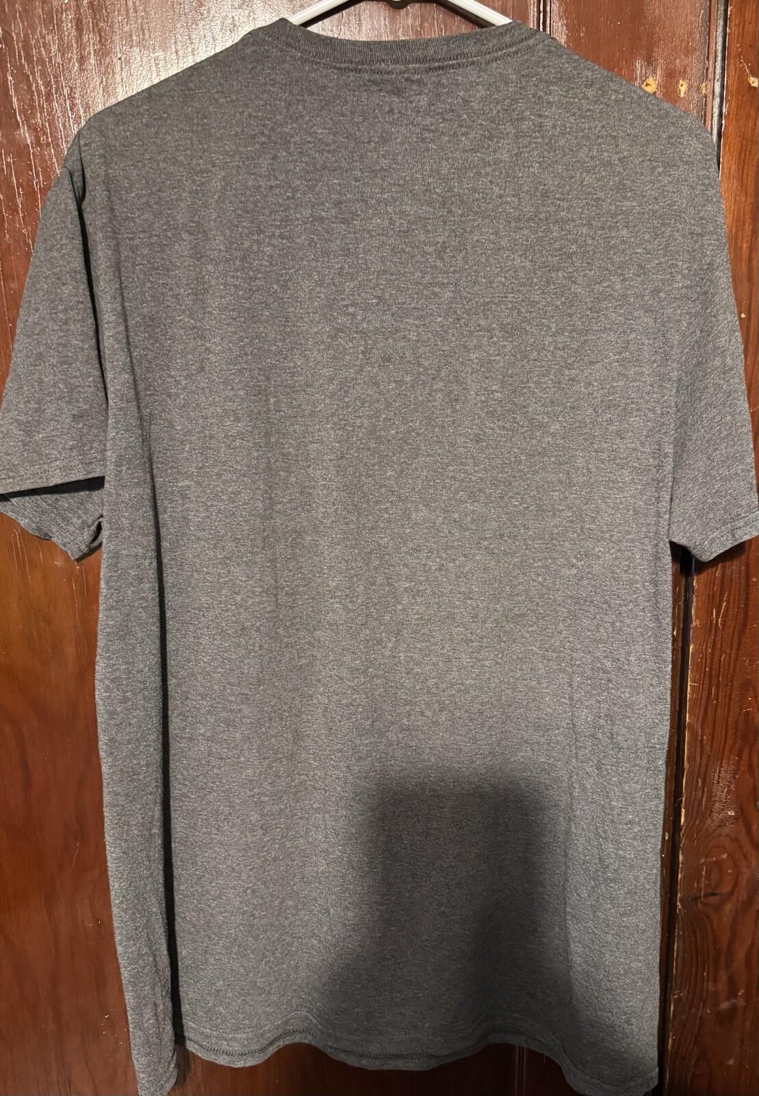 Dragon Ball Z Logo T-Shirt Men's Size L Gray
