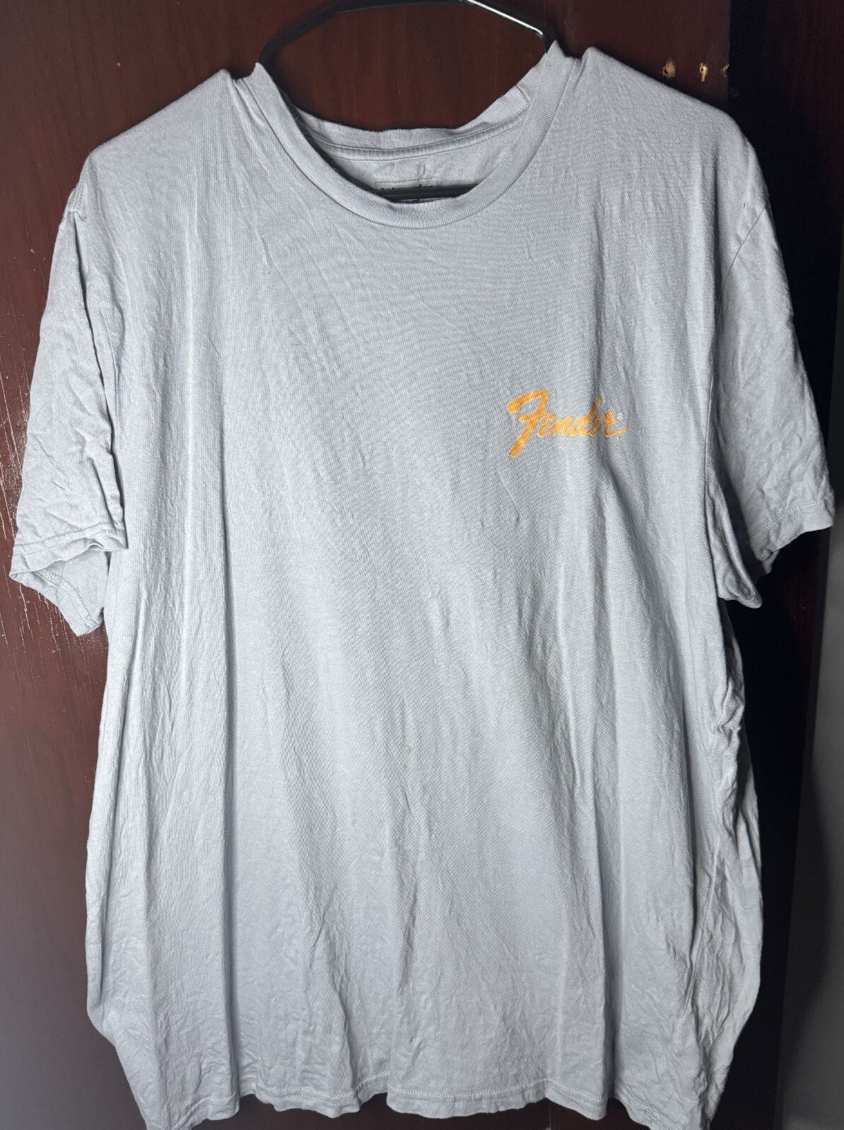 Fender Guitars Tee Shirt Men's Size XL Blue