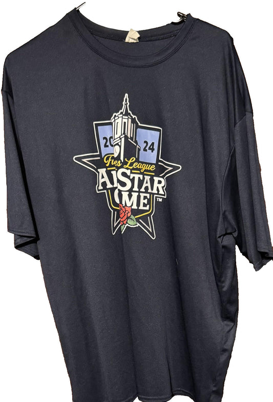 2024 Futures Collegiate Baseball League All Star Game T-shirt Men's Sz XXL Blue