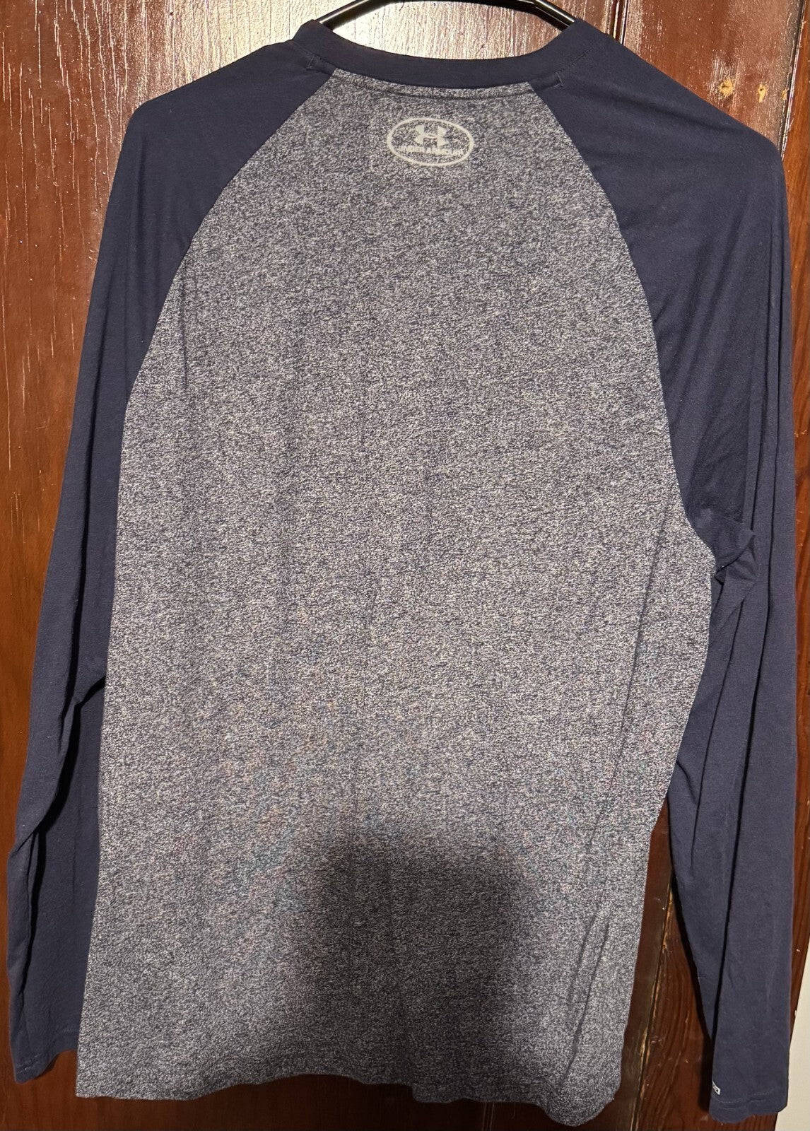 United States Naval Academy Under Armour Men's Henley Size L Blue US Military