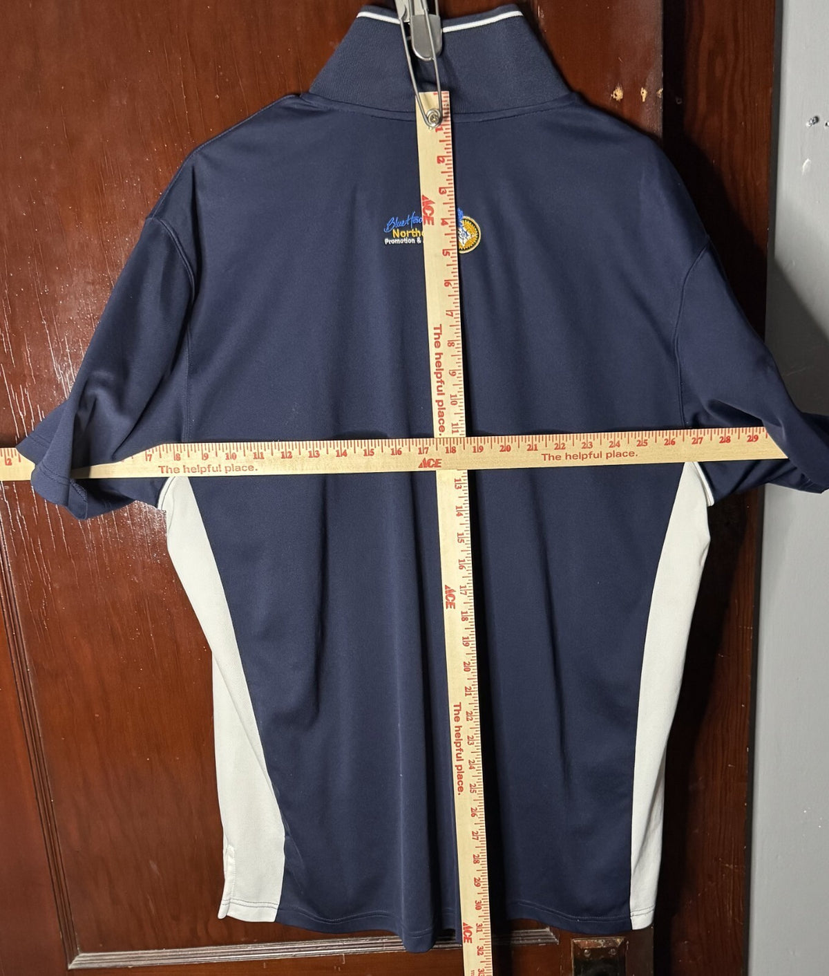 Worcester Bravehearts Polo Shirt Blue men’s size XL FCBL