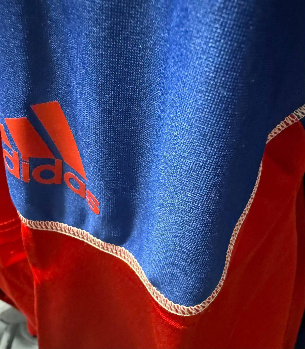 Kansas Jayhawks KU Adidas Track Jacket XXL Pullover Button Up NEW WITH TAGS