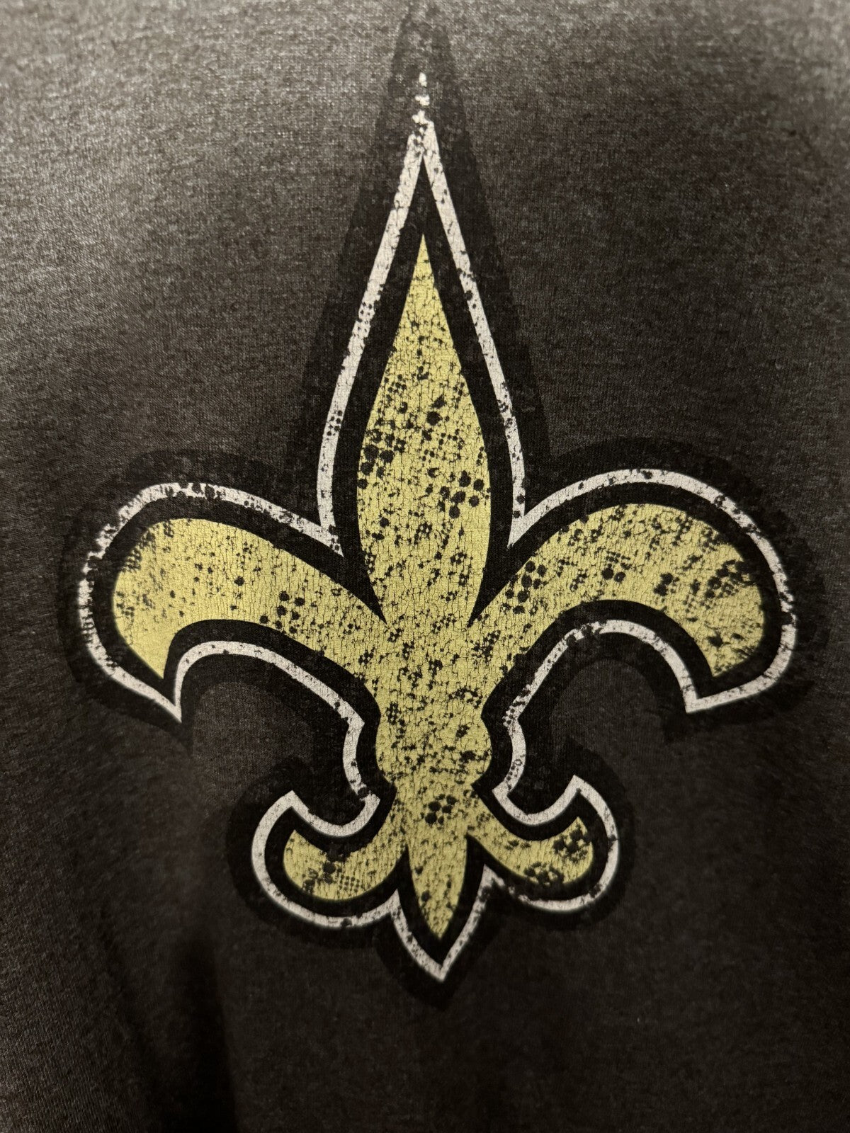 New Orleans Saints Gray Short Sleeve tee shirt Men size L