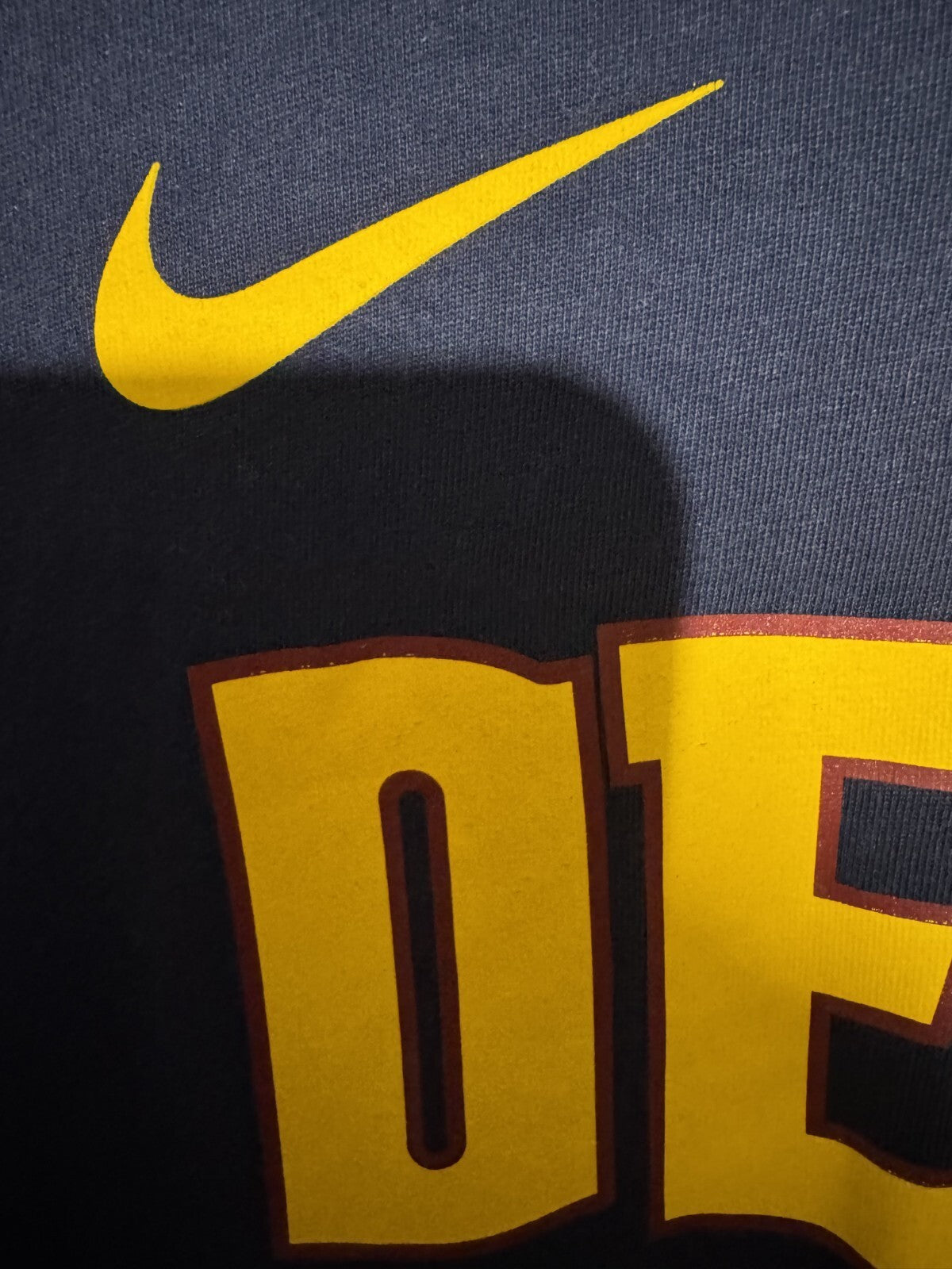 Denver Nuggets Jokic Nike Player T-Shirt Men Size S Blue
