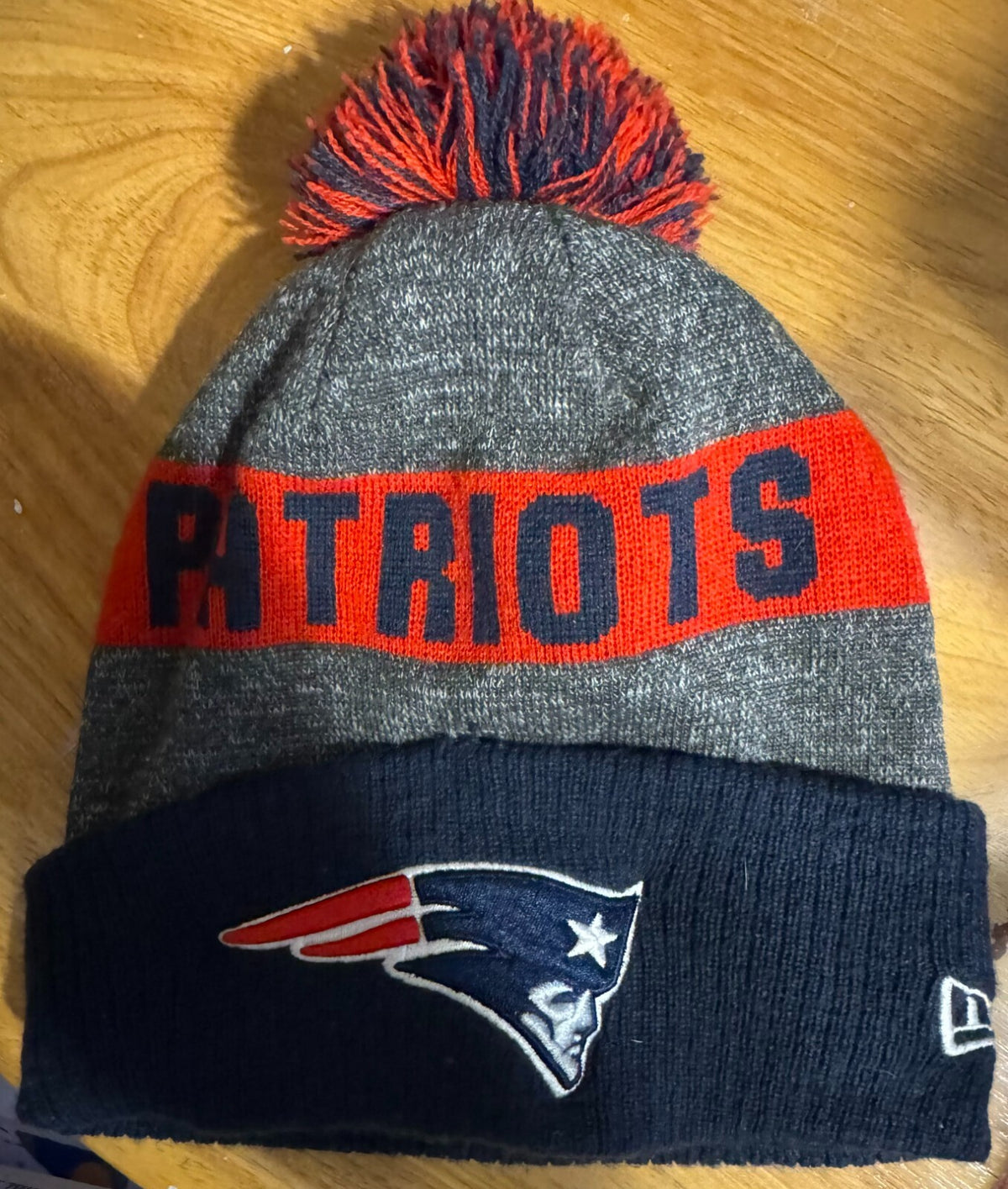 New England Patriots Knit Beanie Hat Winter Cap Toque NFL