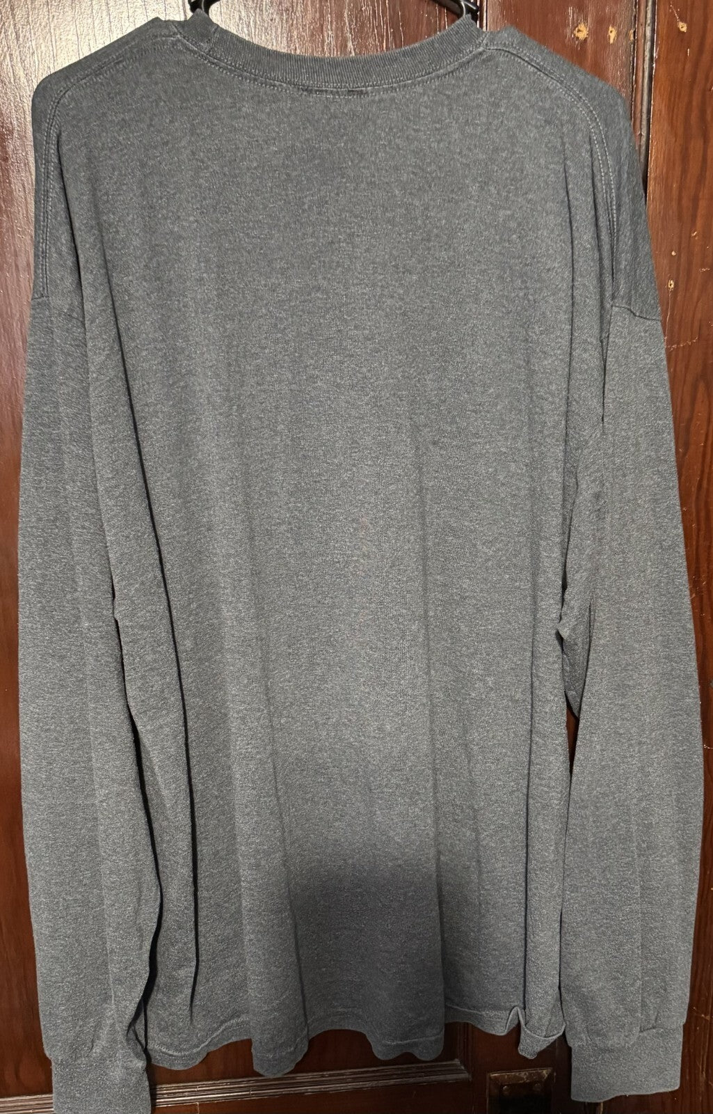 New England Patriots Long Sleeve T-Shirt Men XXL Gray