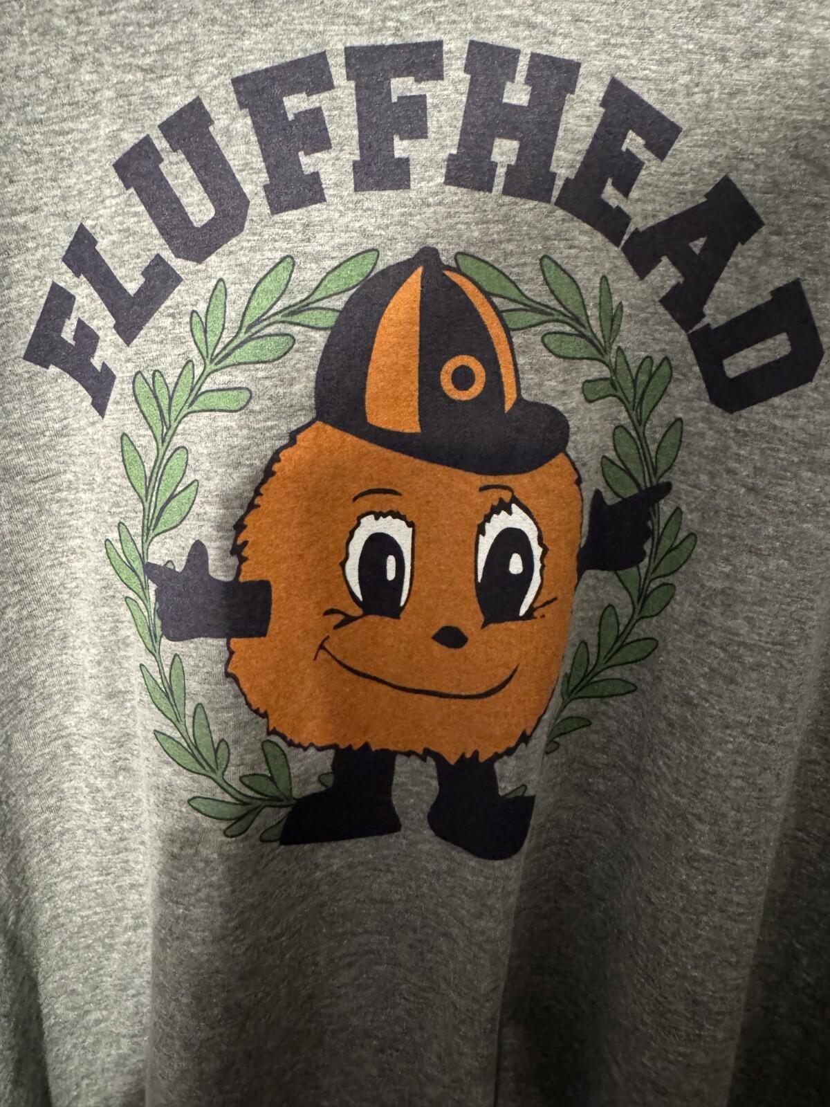 Syracuse Orangemen Mascot Orange S/S Logo Tee Men's 3XL Gray