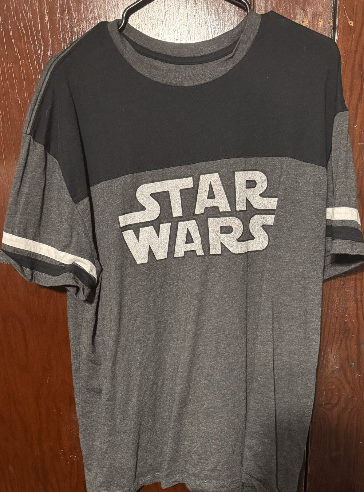 Star Wars Logo T Shirt Men's Size XL Gray