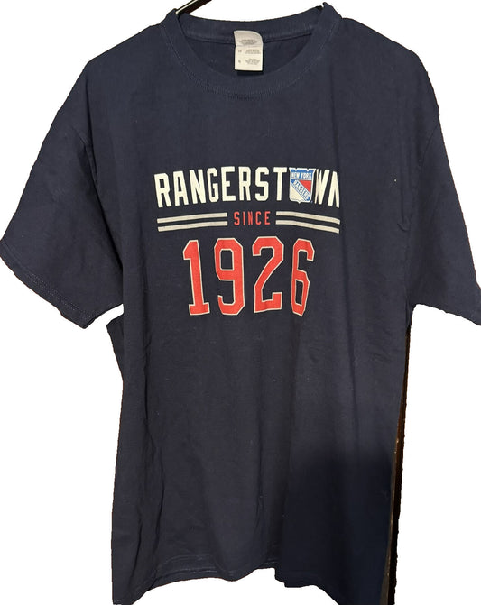 New York Rangers Rangers Town T-shirt Blue Men's Size XL