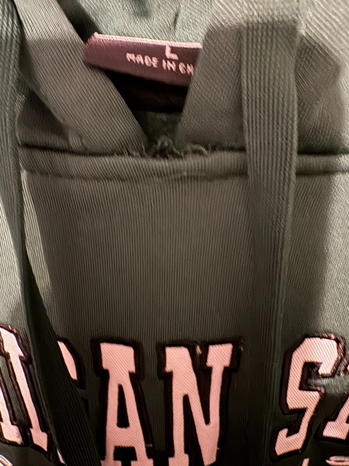 Michigan State Spartans Colosseum hoodie Green Men Sz L