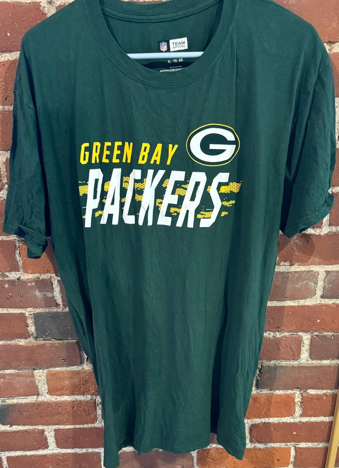 Green Bay Packers t-shirt Men's XL Green