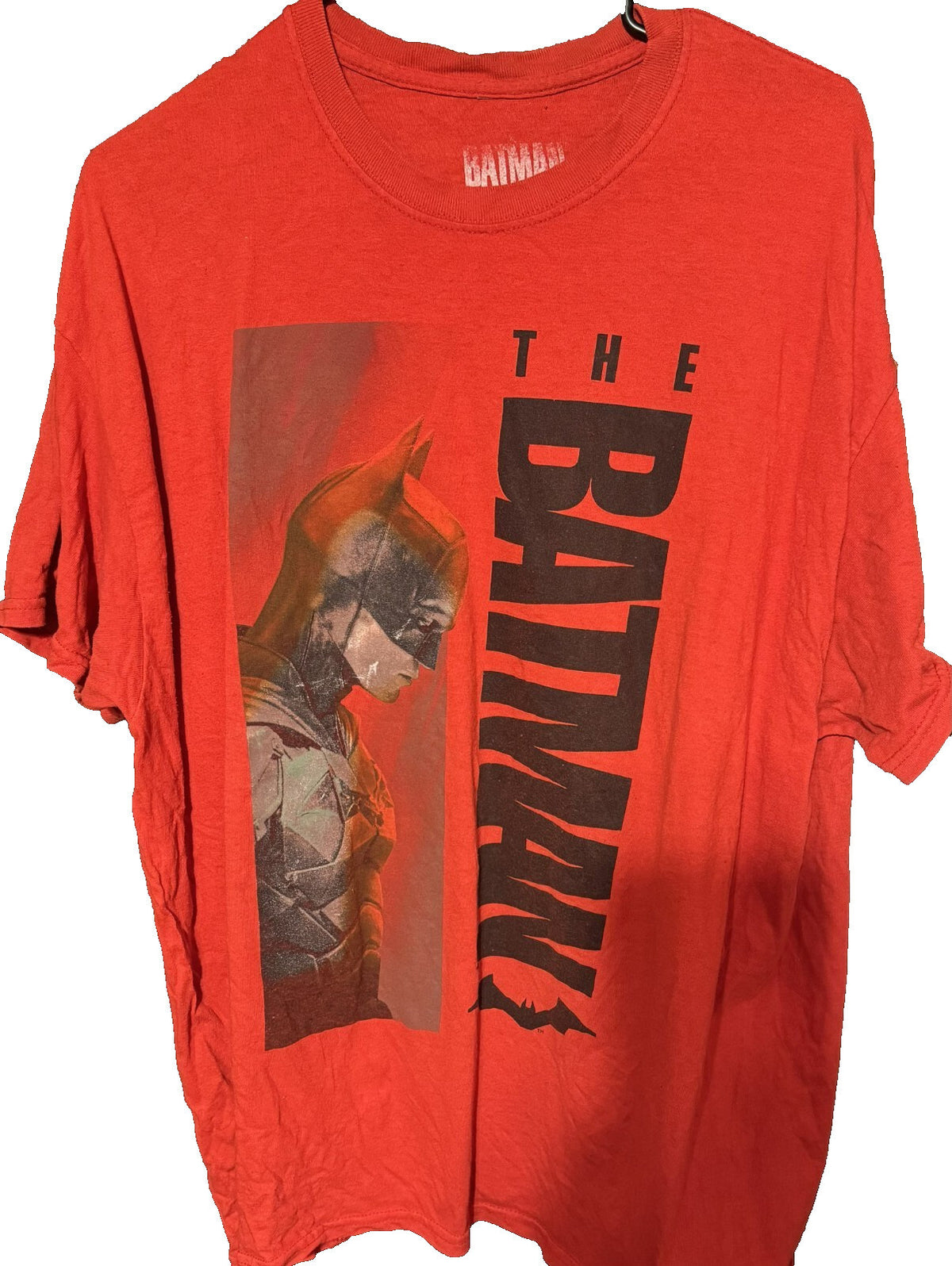 The Batman Movie T-Shirt Men Sz XL Red DC Comics