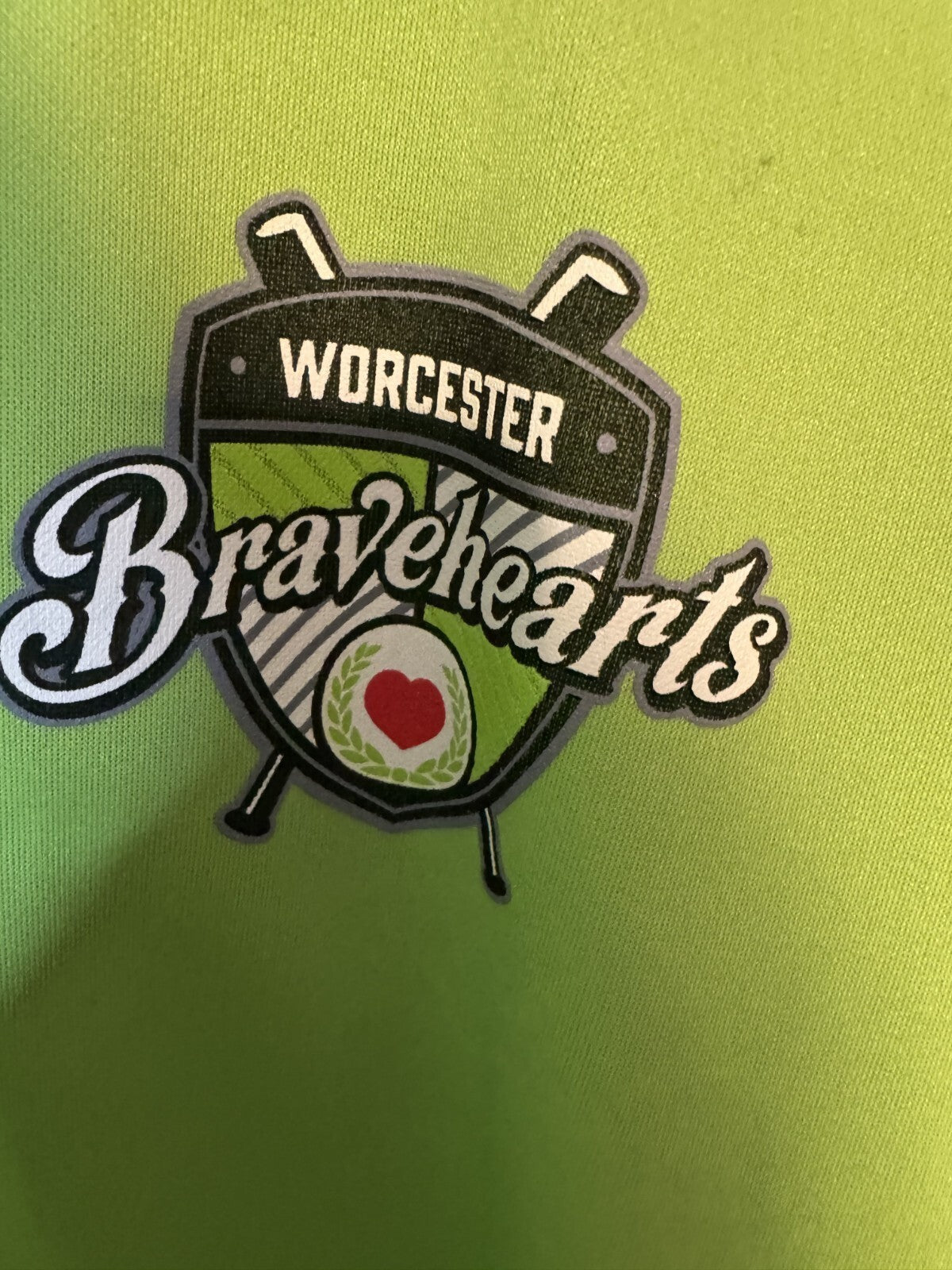 Worcester Bravehearts Polo Shirt Green men’s size XXL FCBL
