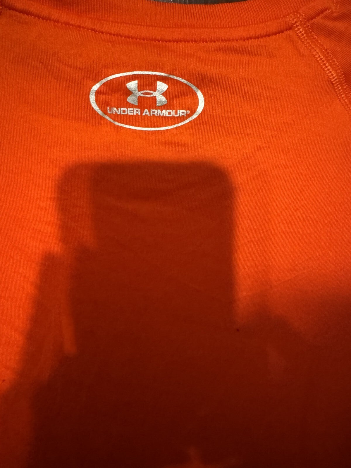 Syracuse Orangemen Under Armour Logo Tee Men's L Orange