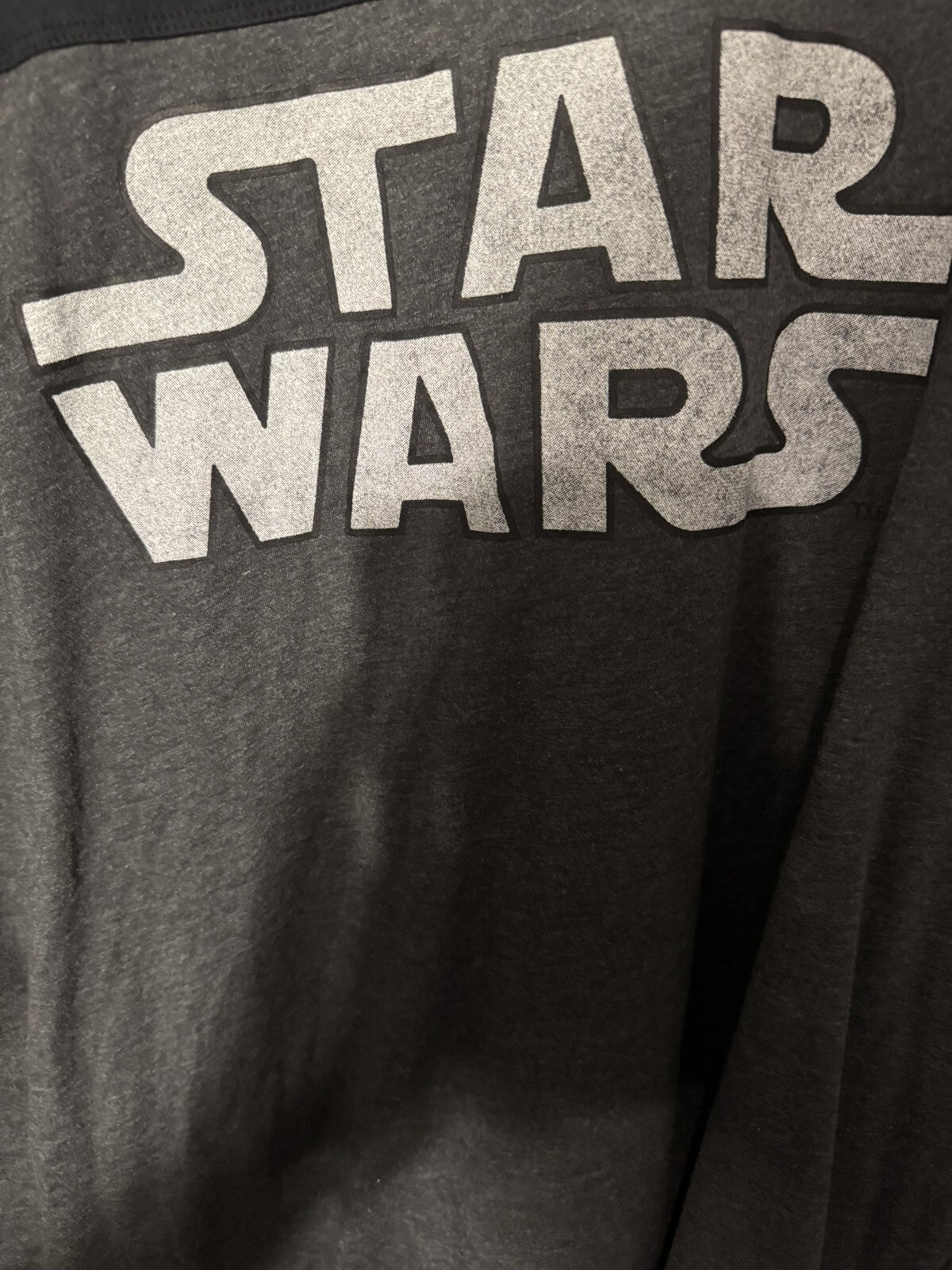 Star Wars Logo T Shirt Men's Size XL Gray