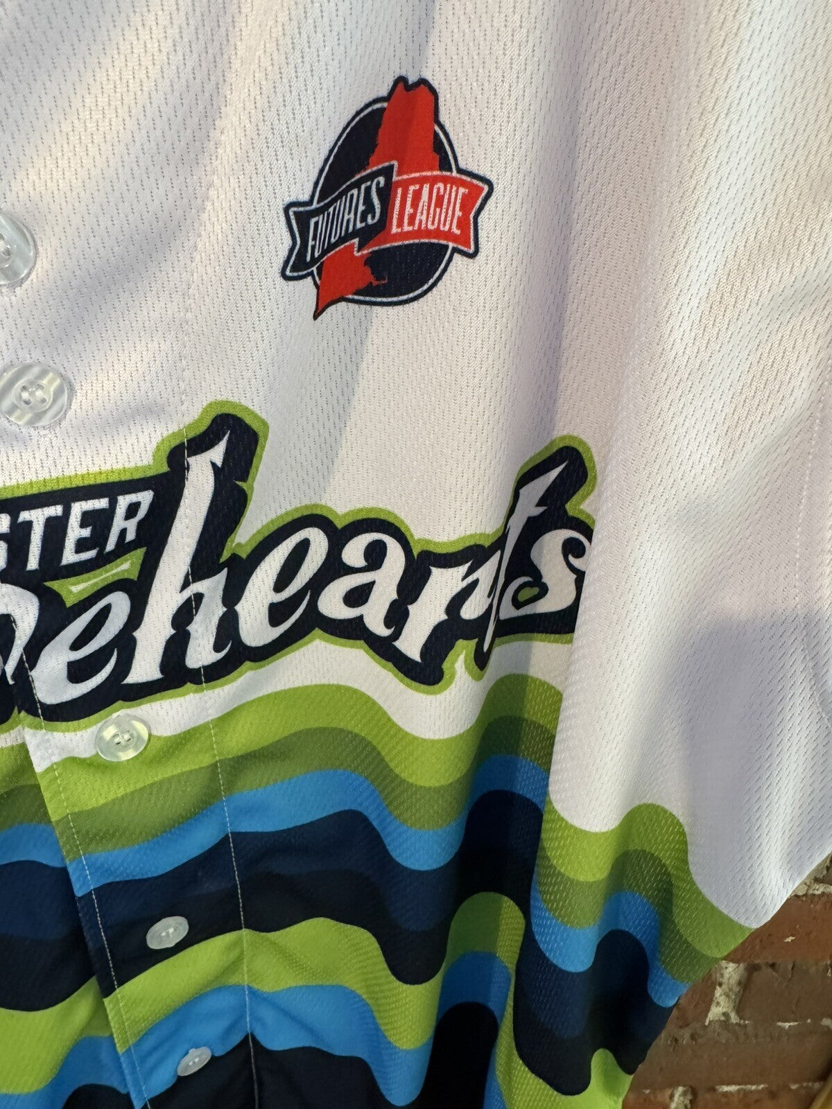 Worcester Bravehearts Team Issued Jersey. On Field Authentic. #30 men’s size 46