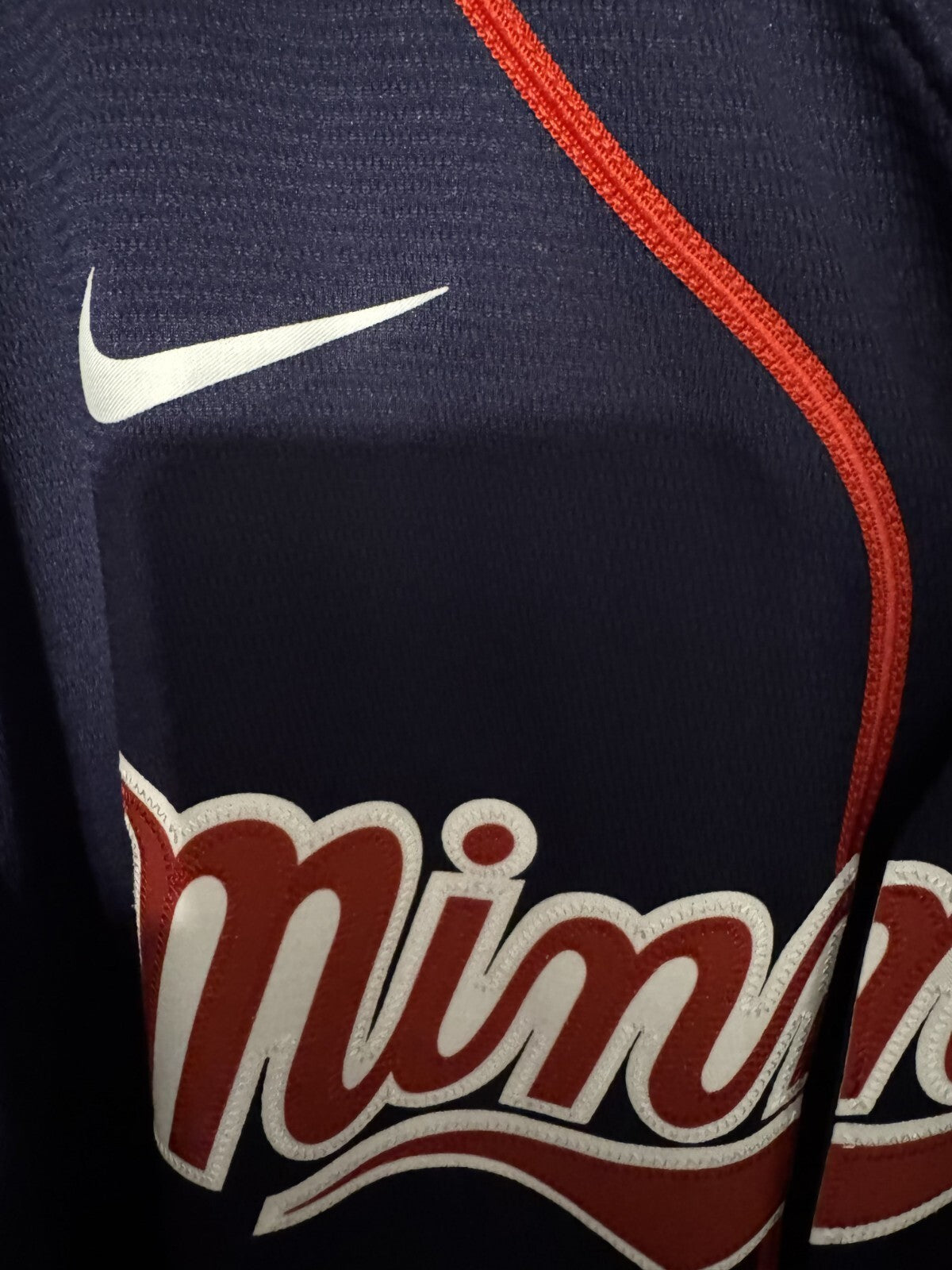 Minnesota Twins Vintage Nike Jersey Blue Men's Size XL