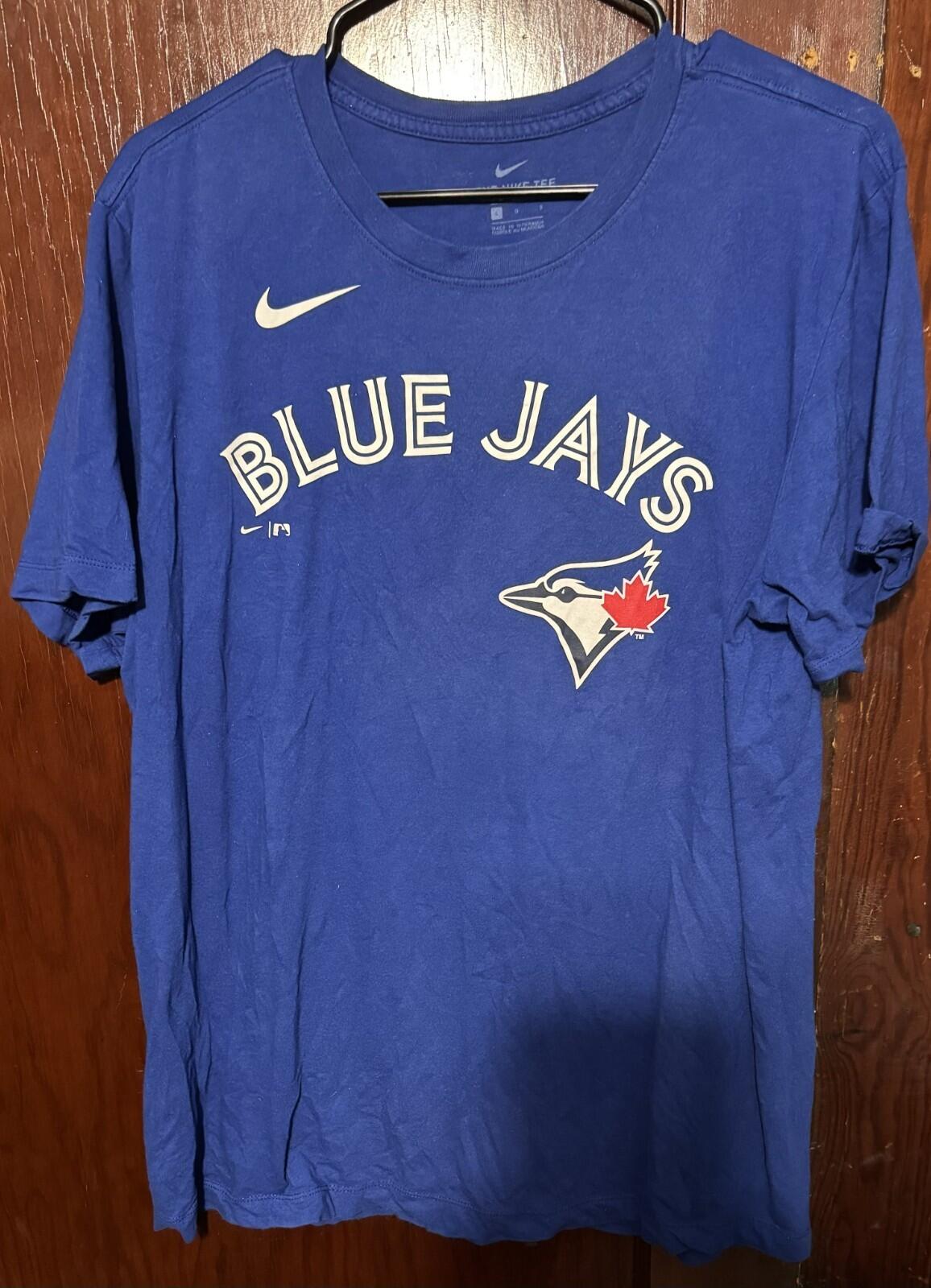 Toronto Blue Jays Bo Bichette #11 Nike Player Tee Men's Size L Blue