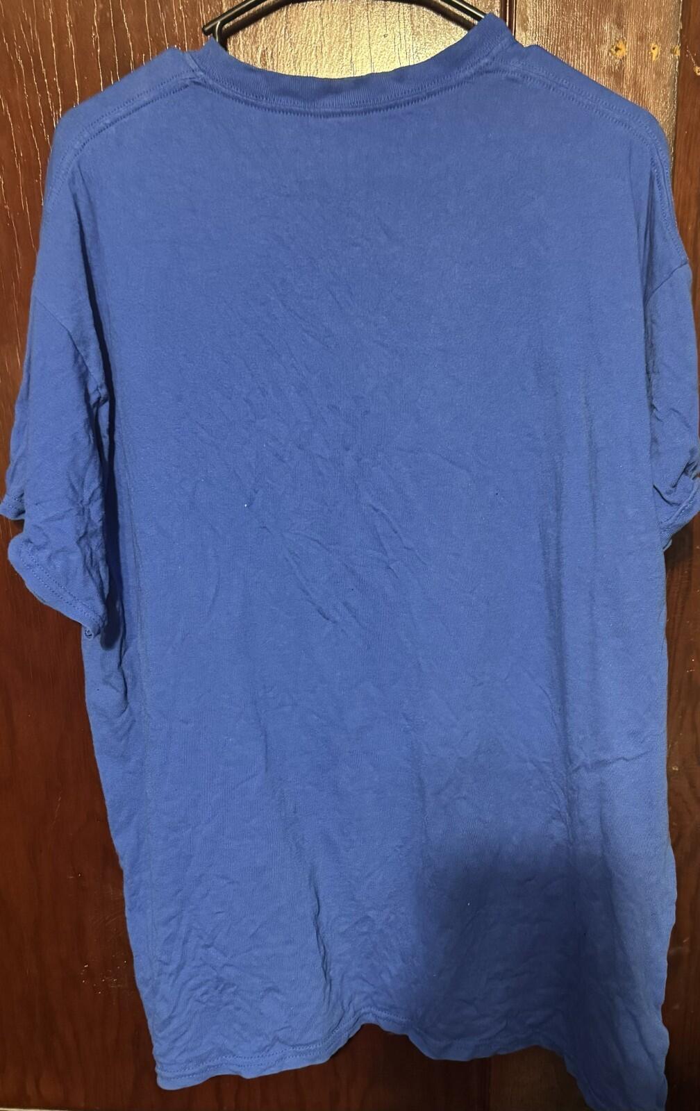 Dragon Ball Z Logo T Shirt Men's Size XL Blue