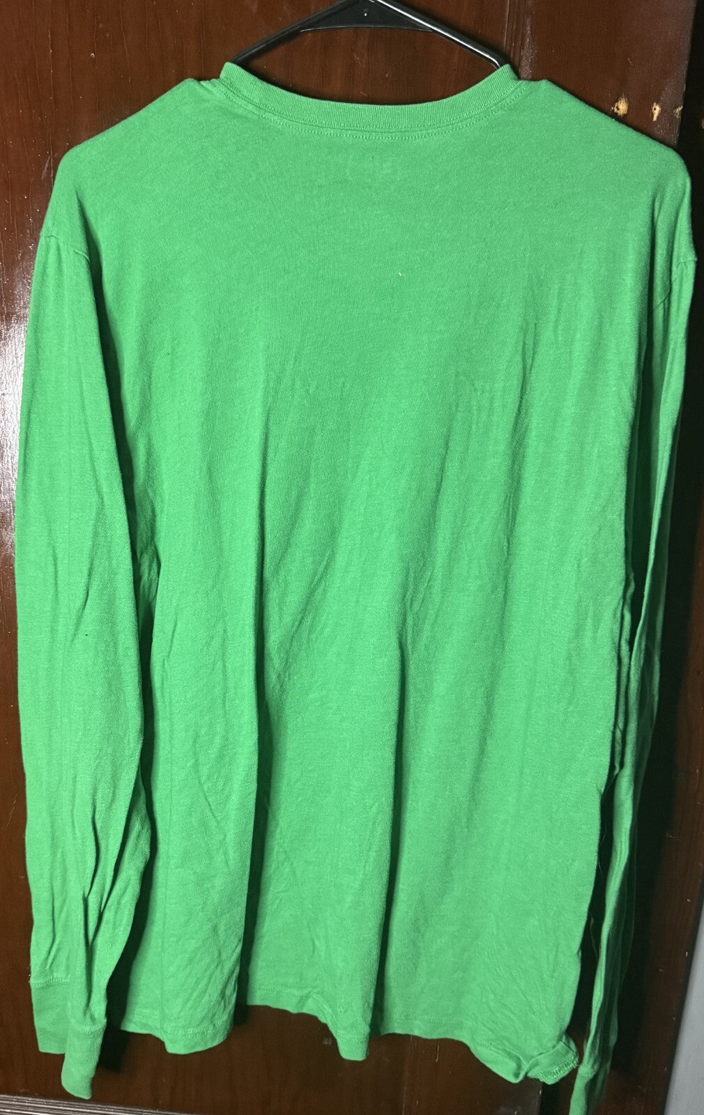 Boston Celtics Long Sleeve '47 Brand T-Shirt Men Size L NBA Green